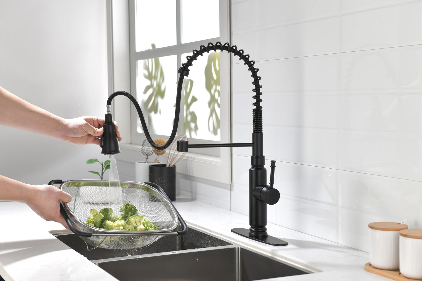 Touch Kitchen Faucet with Pull Down Sprayer