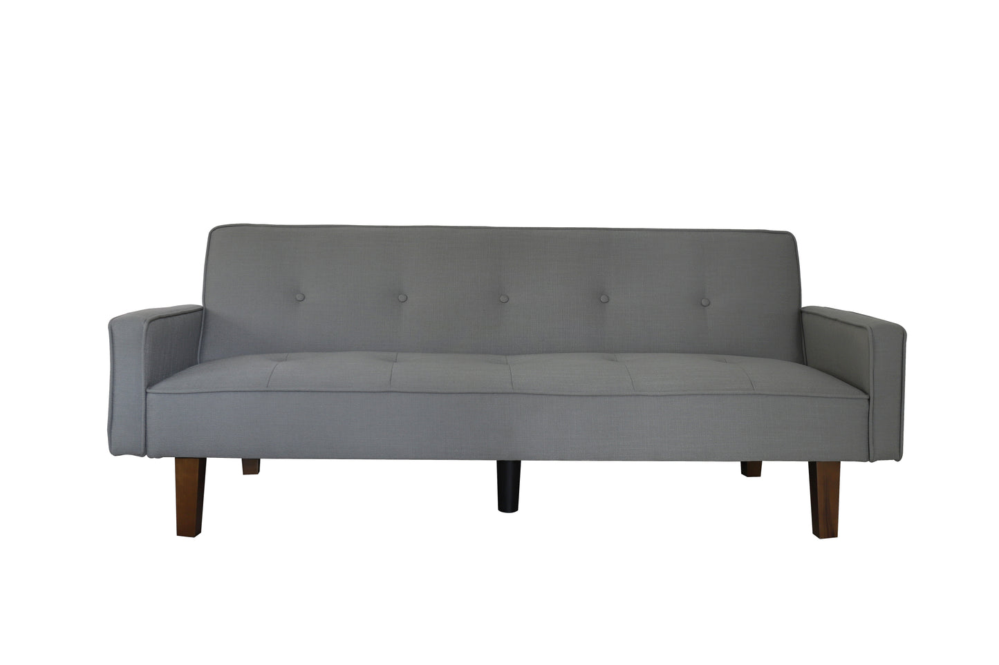 Contemporary Light Grey Sofa Bed for Small Spaces