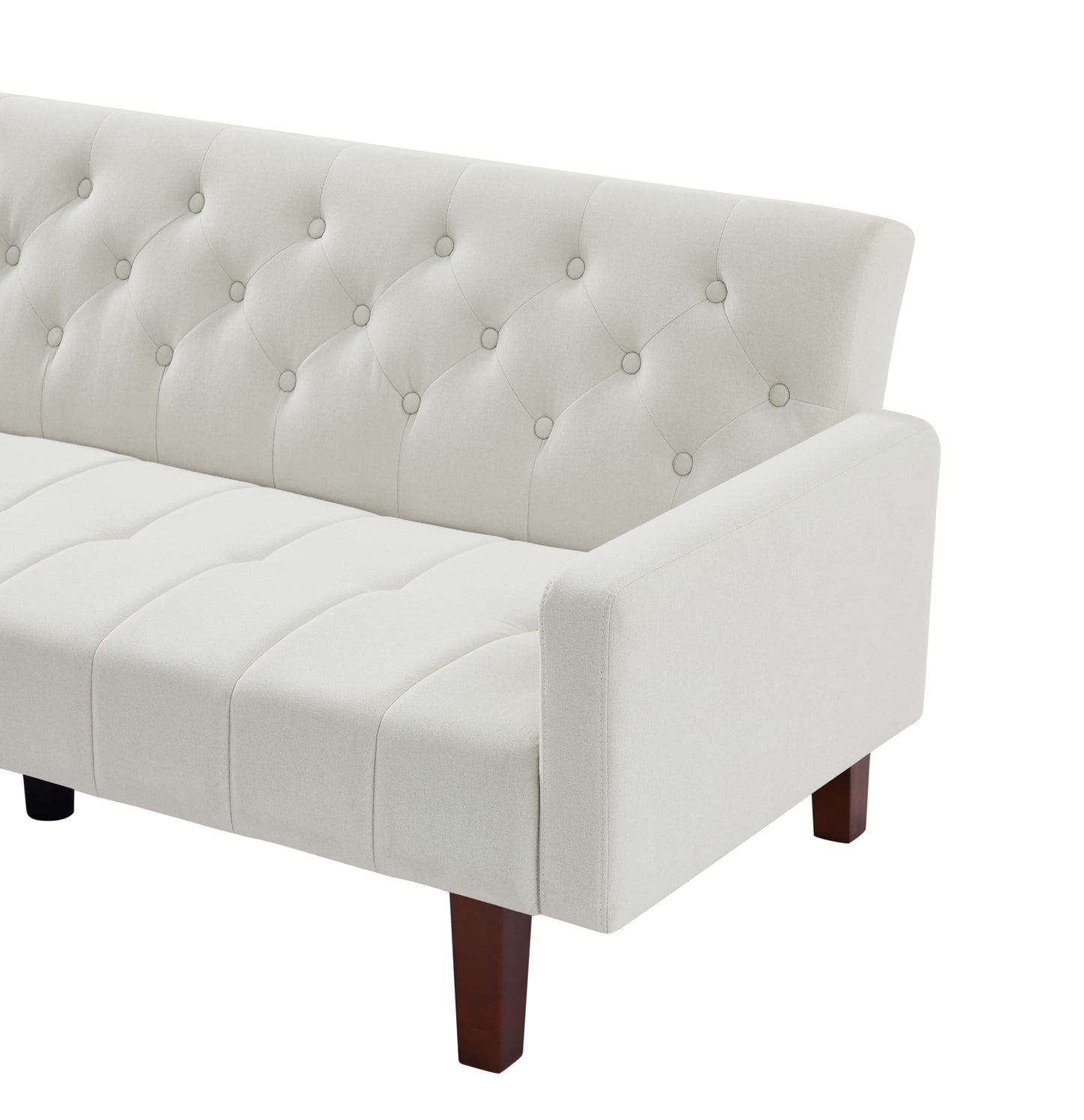 Beige Sofa Bed for Small Spaces