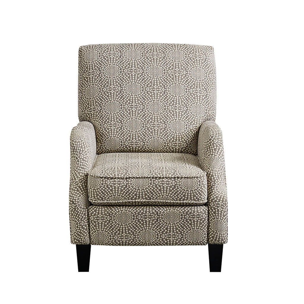 Madison Park Hoffman Manual Recliner with Beige Upholstery