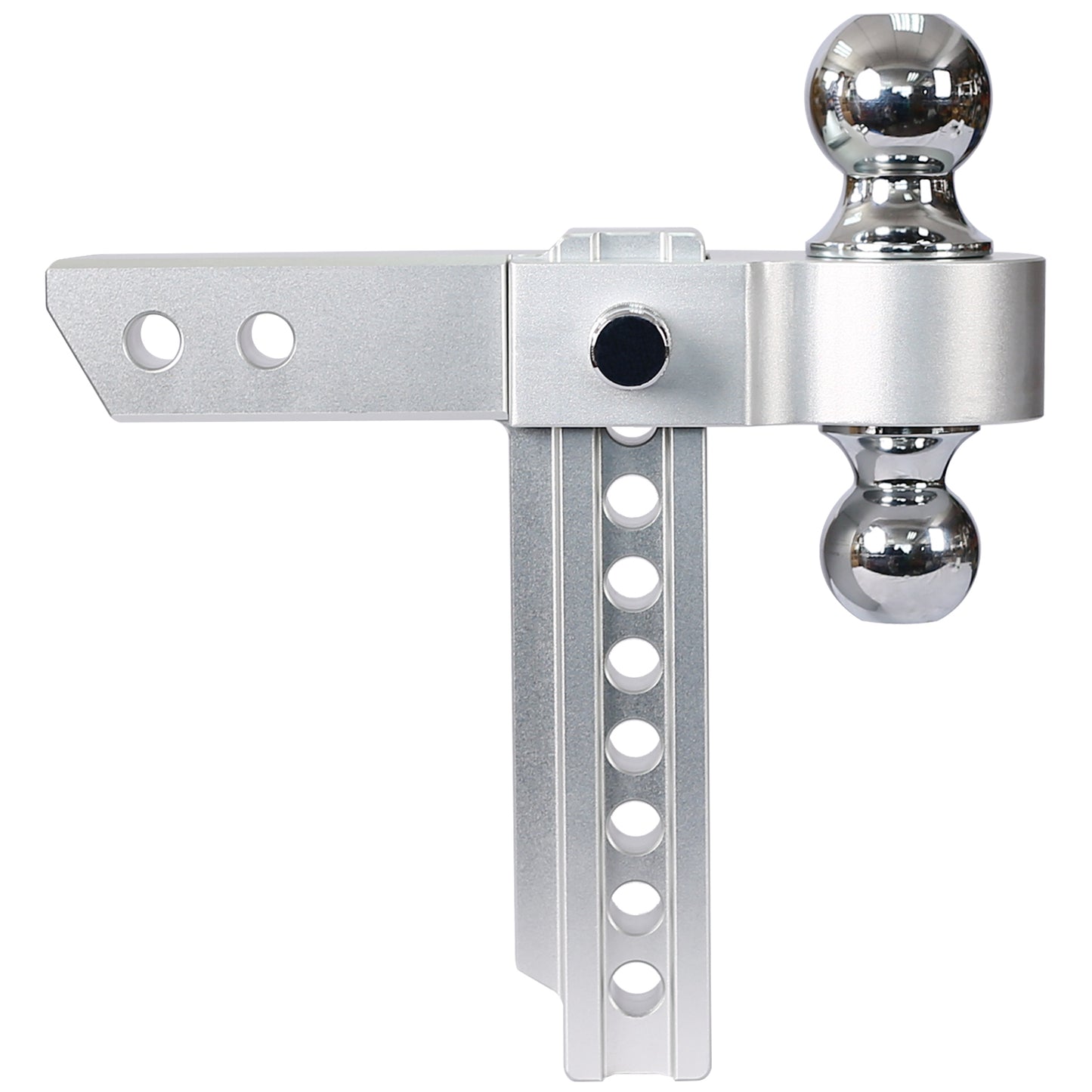 Adjustable 2-Inch Receiver Trailer Hitch with 8-Inch Drop and 8-Inch Rise