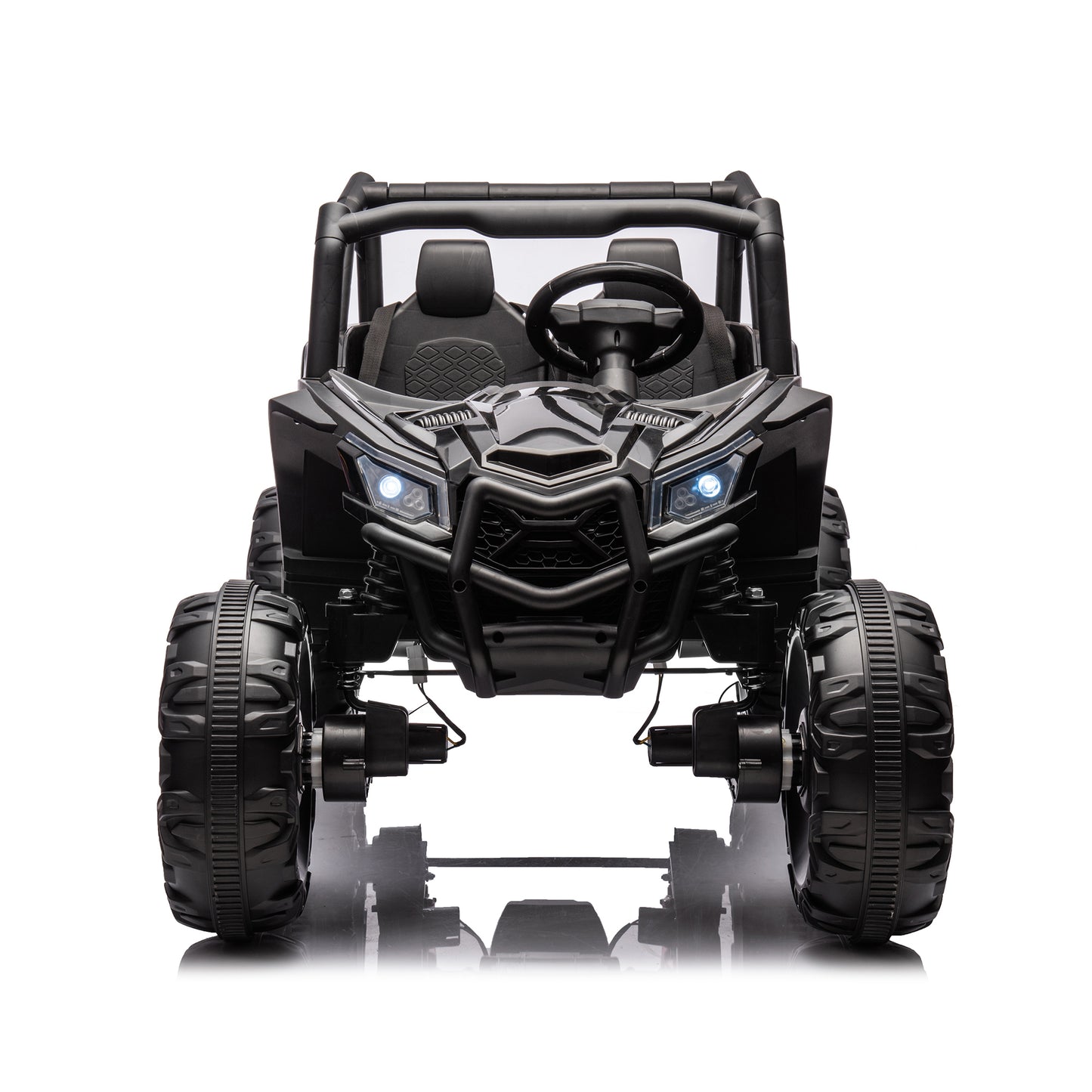 Ultimate Adventure 24V Ride-On UTV Car for Two Kids with Remote Control and Safety Belts