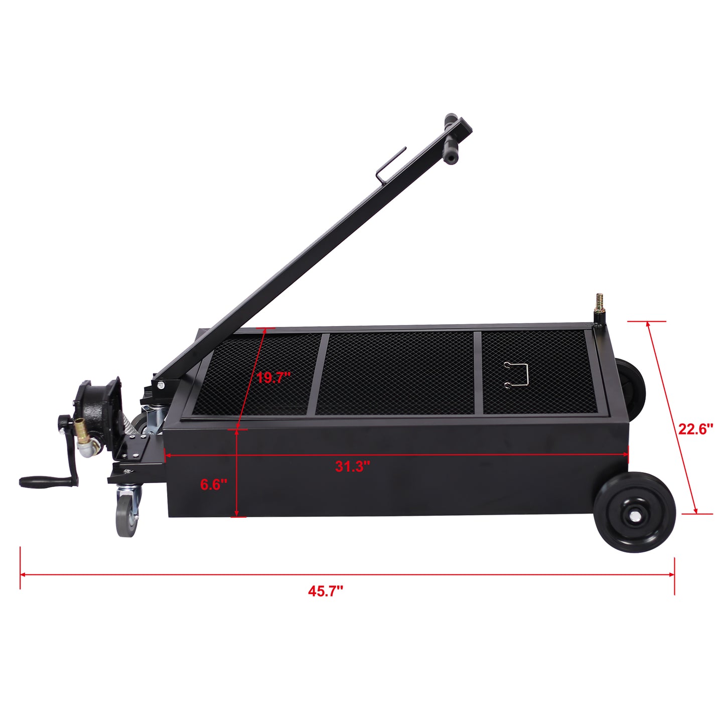 20-Gallon Low-Profile Oil Drain with Pump