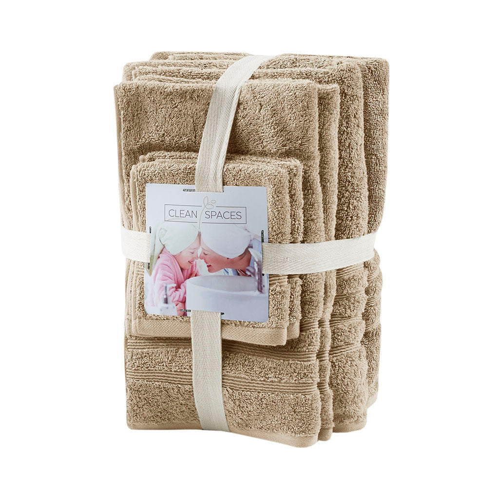 Eco-Conscious Antimicrobial Towel Bundle (6 Pieces)