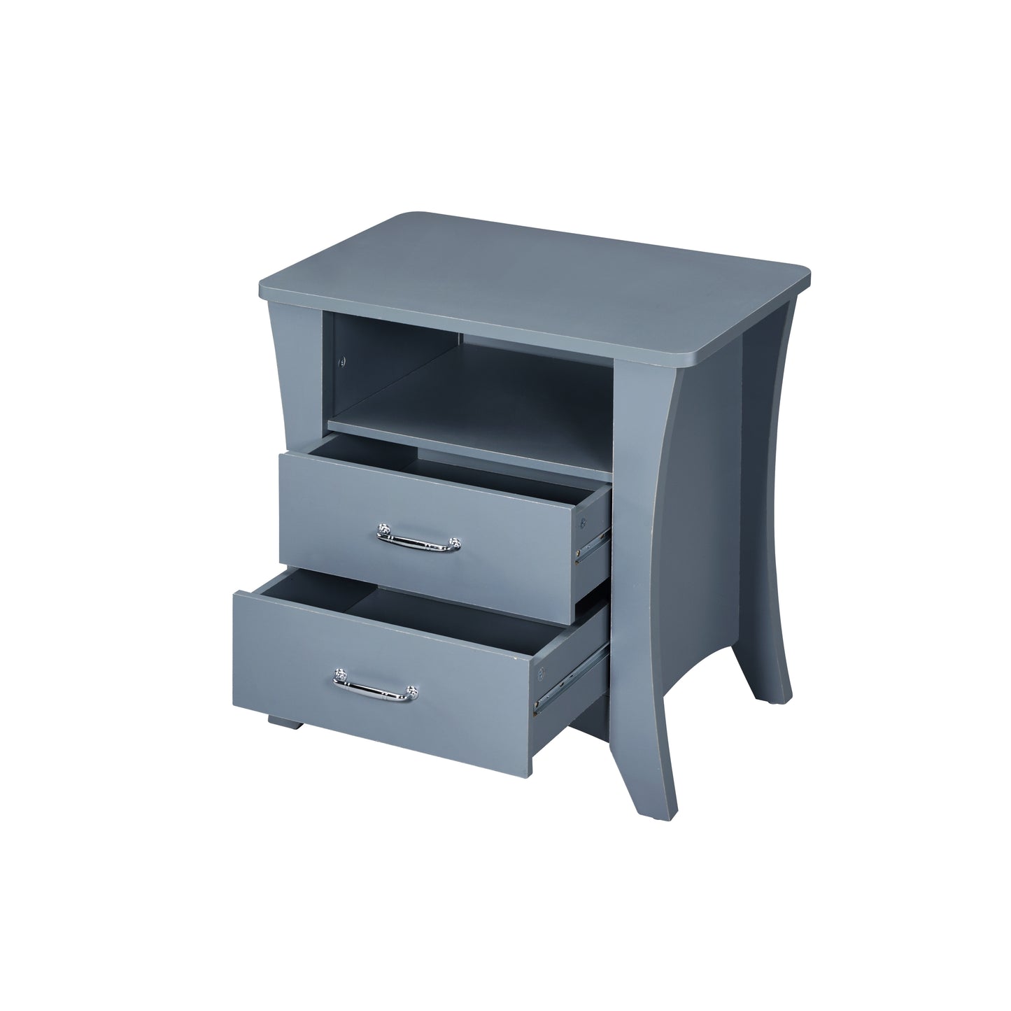 Colt Nightstand in Gray Finish AC00382