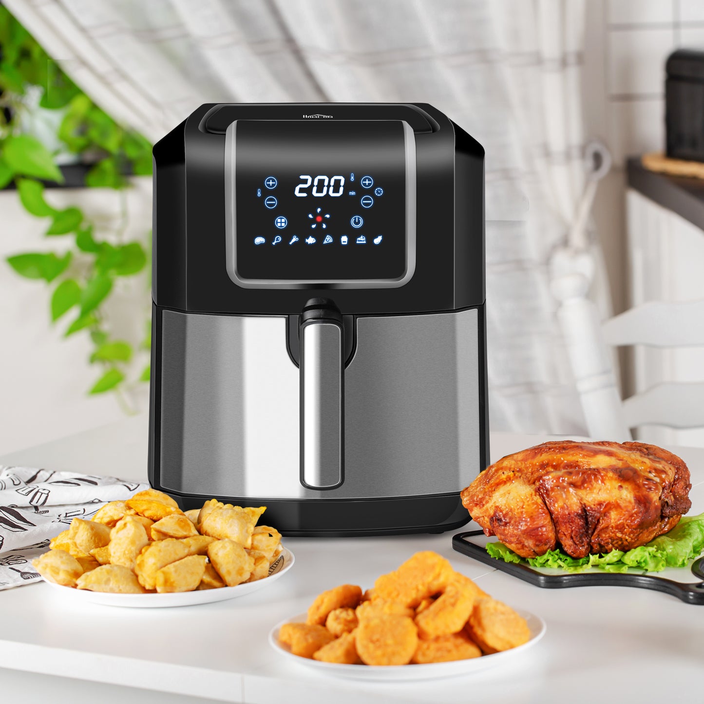 Air Fryer with 8 Preset Menus and 6.9Qt Capacity