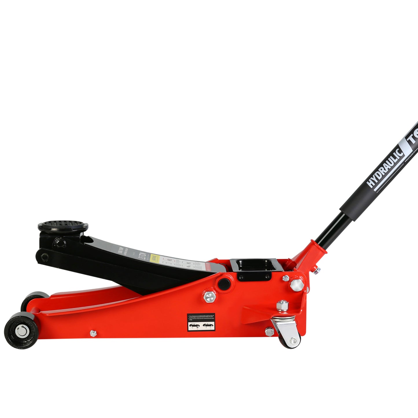 2.5 Ton Dual Piston Hydraulic Steel Racing Floor Jack with Quick Lift Pump