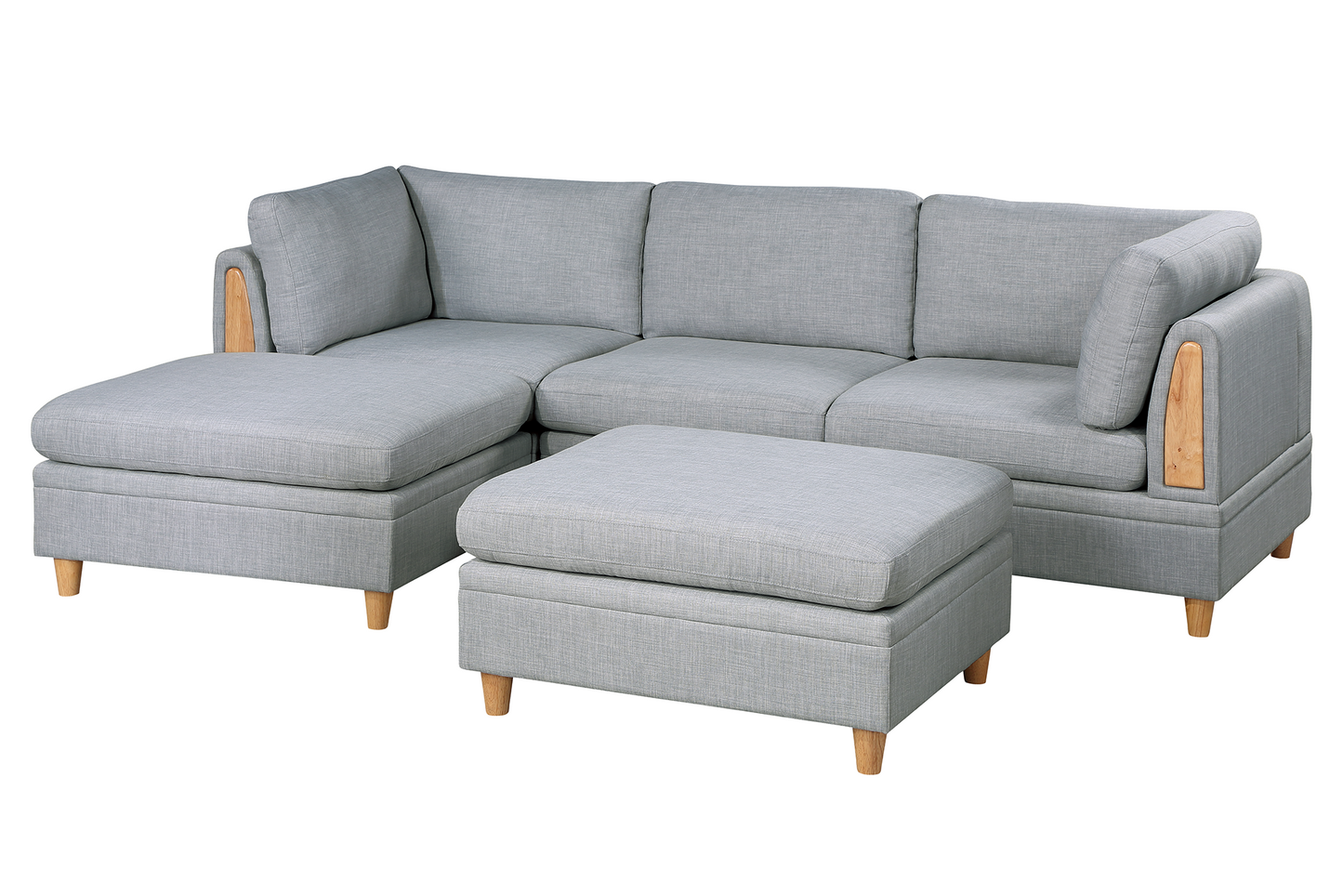 5-Piece MODULA SET in Light Grey