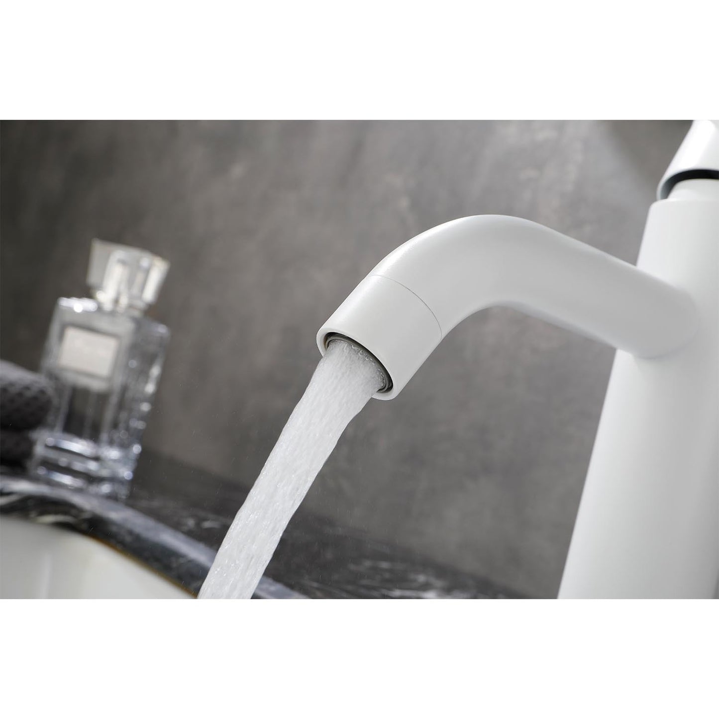 Stainless Steel Single Handle Bathroom Faucet