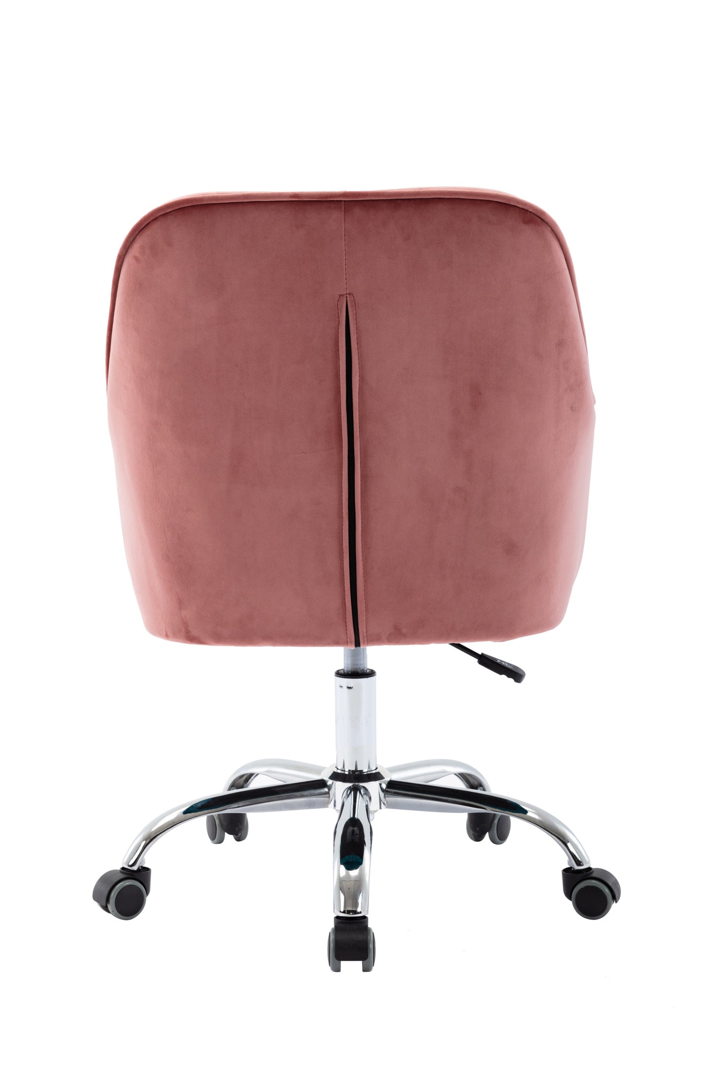 Velvet Swivel Shell Chair for Living Room ,Office chair , Modern Leisure Arm Chair Bean red