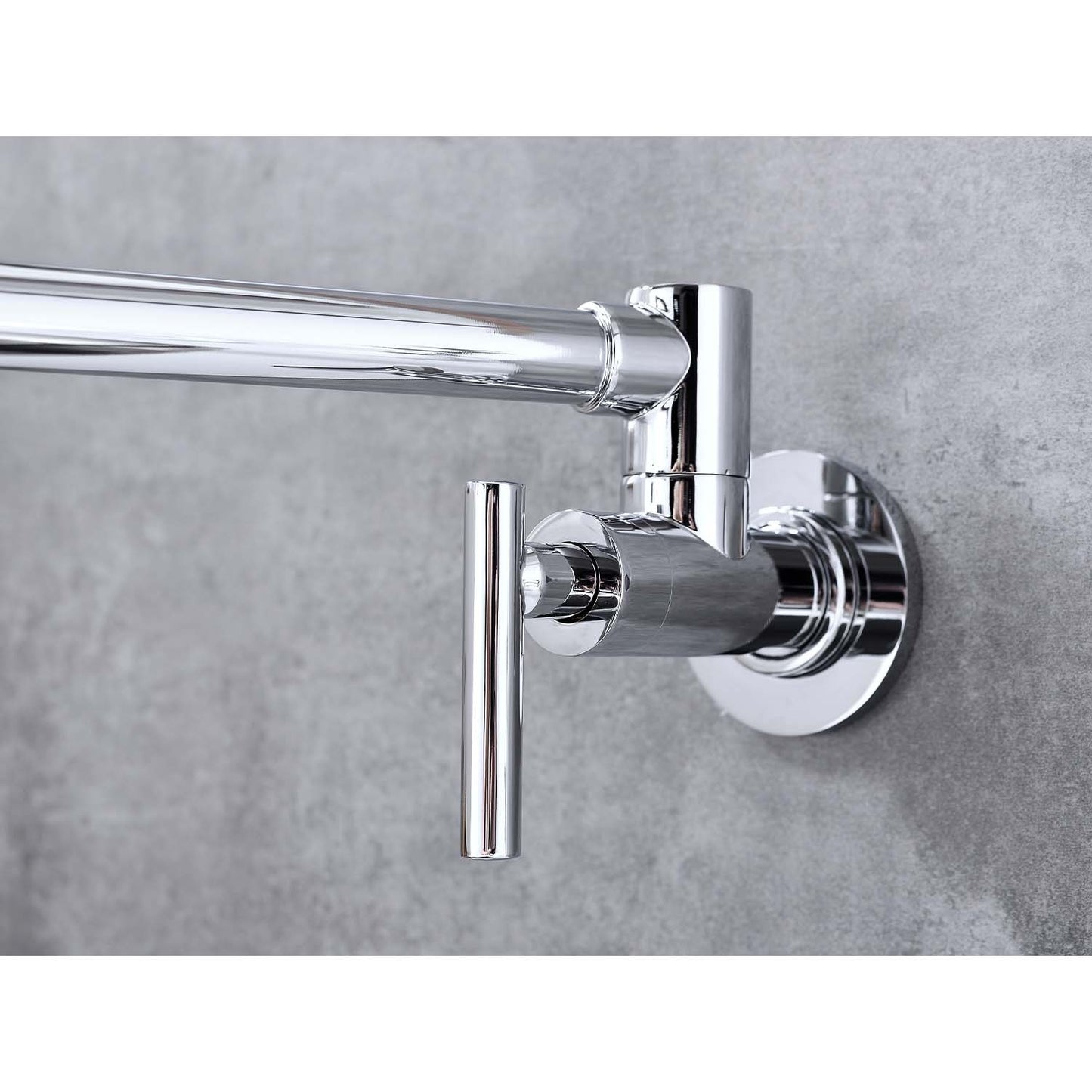 Wall Mount Folding Kitchen Pot Filler Faucet