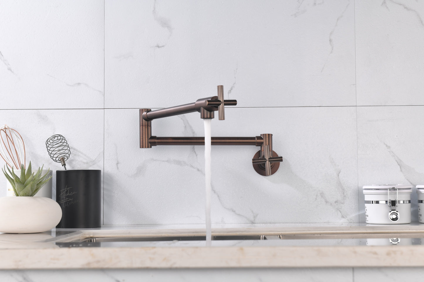 Pot Filler Faucet Wall Mount