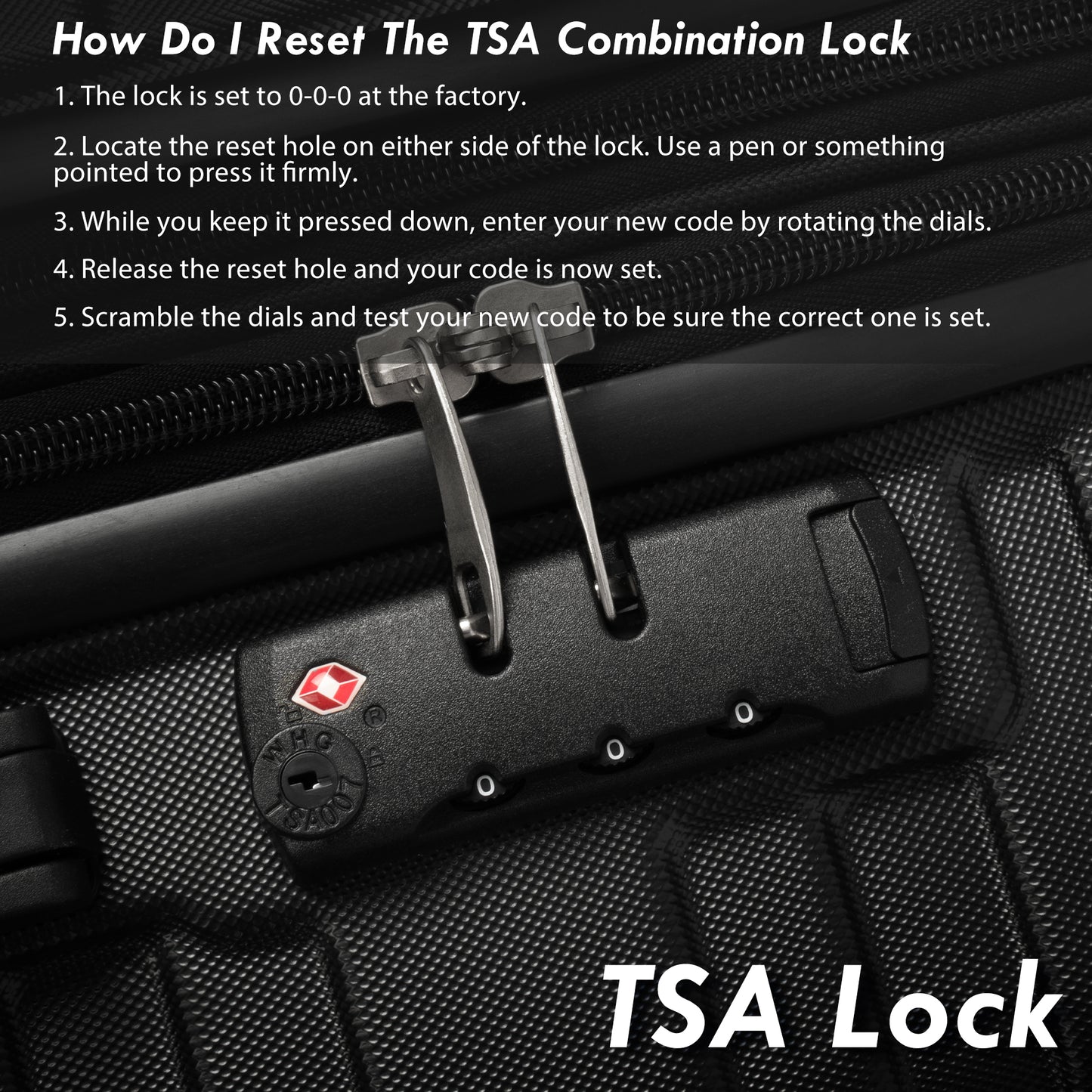 Luggage with TSA Lock Spinner Wheels Hardside Expandable Luggage Travel Suitcase Carry on Luggage ABS 24"