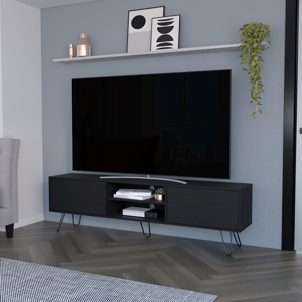 Franklin Living Room Television Stand - Black