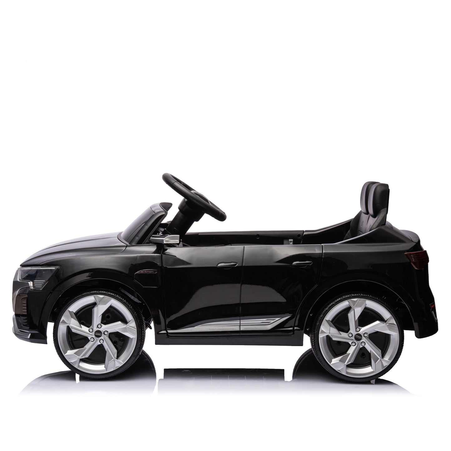 12V Kids Ride On Electric Car w/Parents Remote Control,Licensed Audi SQ8 for Kids,Dual Drive,Suspension,Hanging start,Three speed adjustable Music,Volume Control,LED Lights for Kids Aged 3-6.