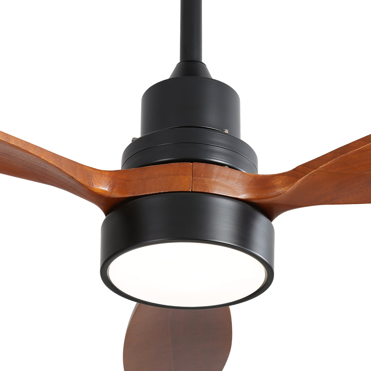 52 Modern Wooden Ceiling Fan with Remote Control and Reversible Airflow