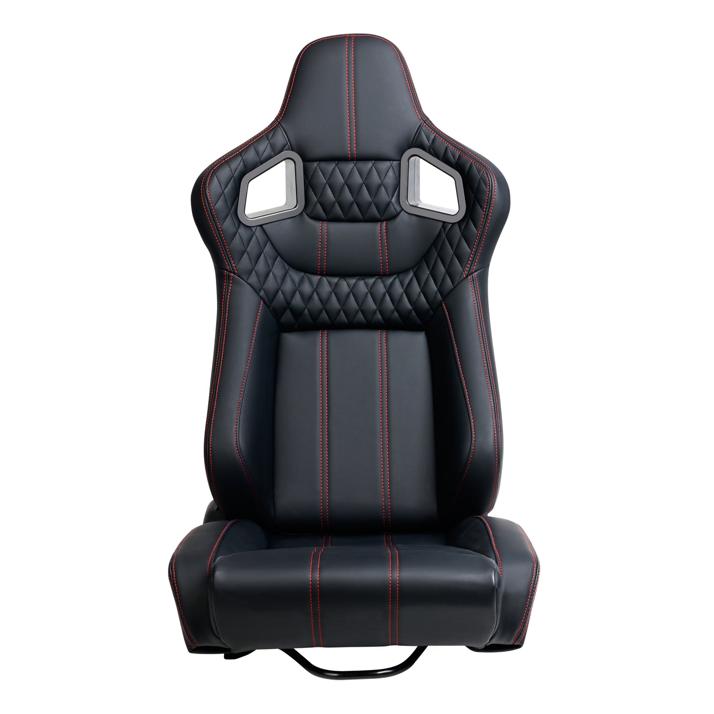 Race Car Seat - Black Vinyl Racing Seat