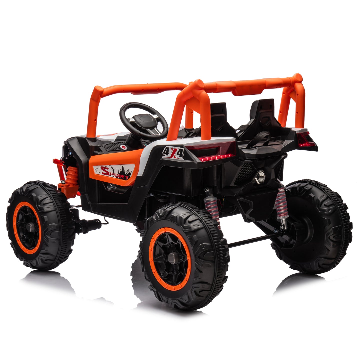 2-Seater 24V Ride-On UTV Car with Remote Control and Safety Belts