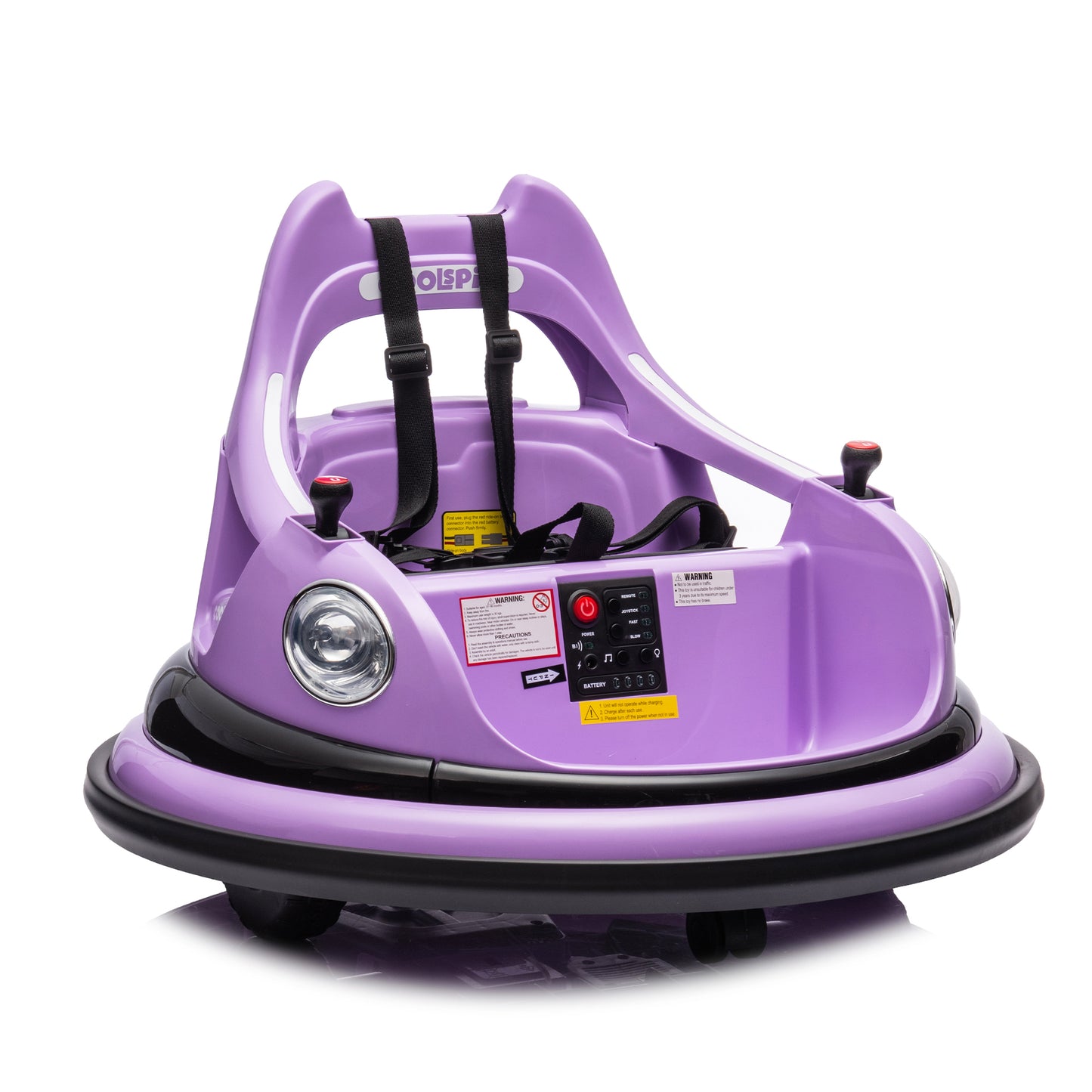 Electric Bumper Car for Kids Aged 1.5-5 Years Old with Remote Control and Safety Features