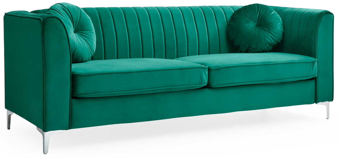 Delray G792A-S Sofa ( 2 Boxes ) , GREEN