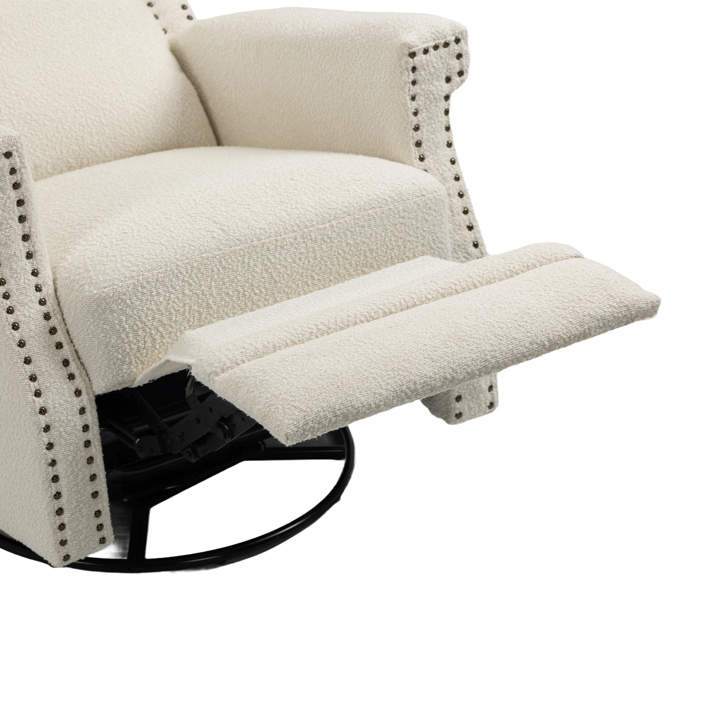 360 Degree Swivel Recliner Chair with Rocking and Reclining Capabilities