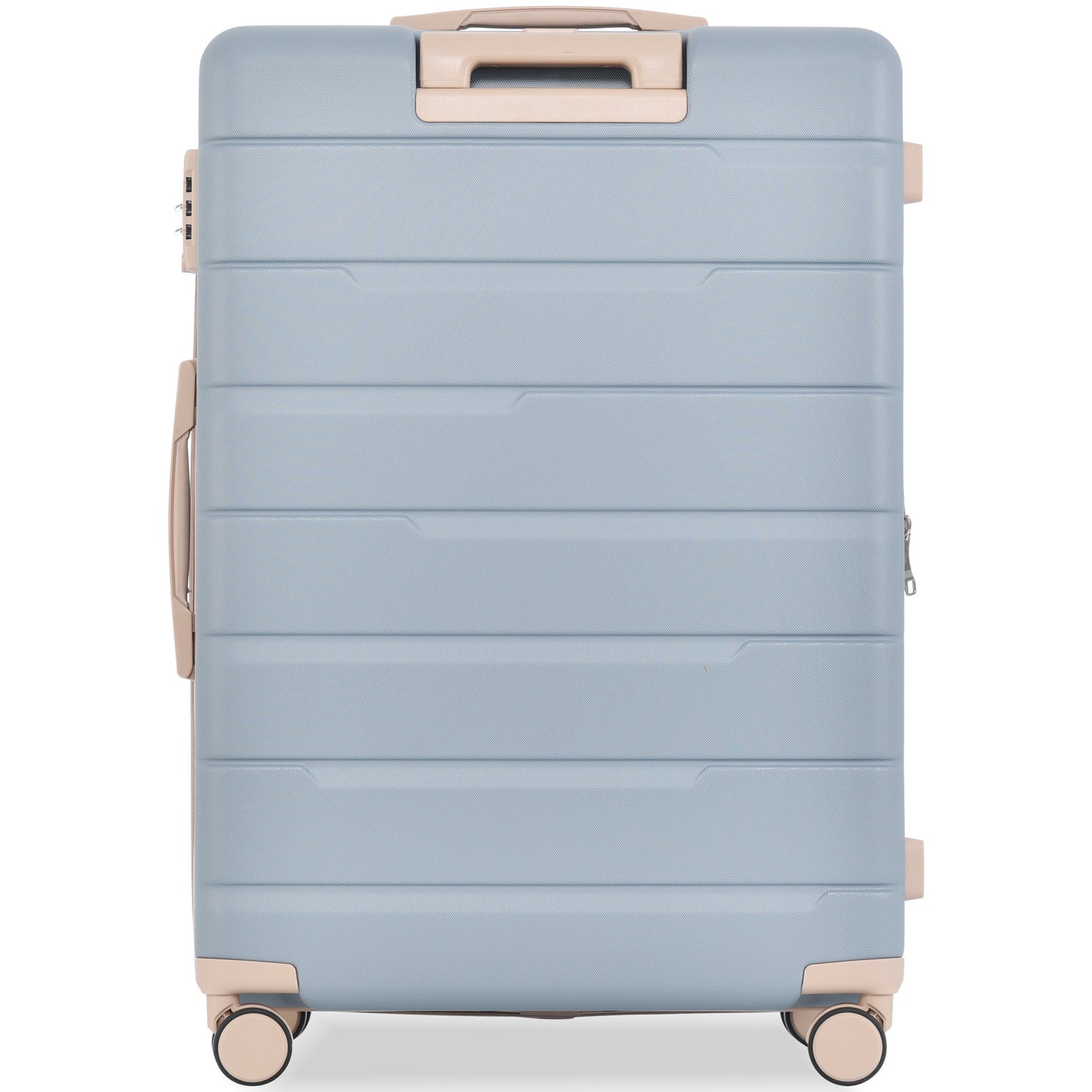 Luggage Sets 3 Piece Suitcase Set 20/24/28,Carry on Luggage Airline Approved,Hard Case with Spinner Wheels,Light Blue