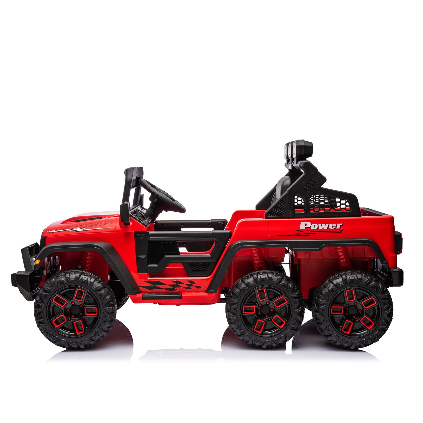 24V Ride On Large Pickup Truck Car for Kids with Remote Control and Bluetooth Music