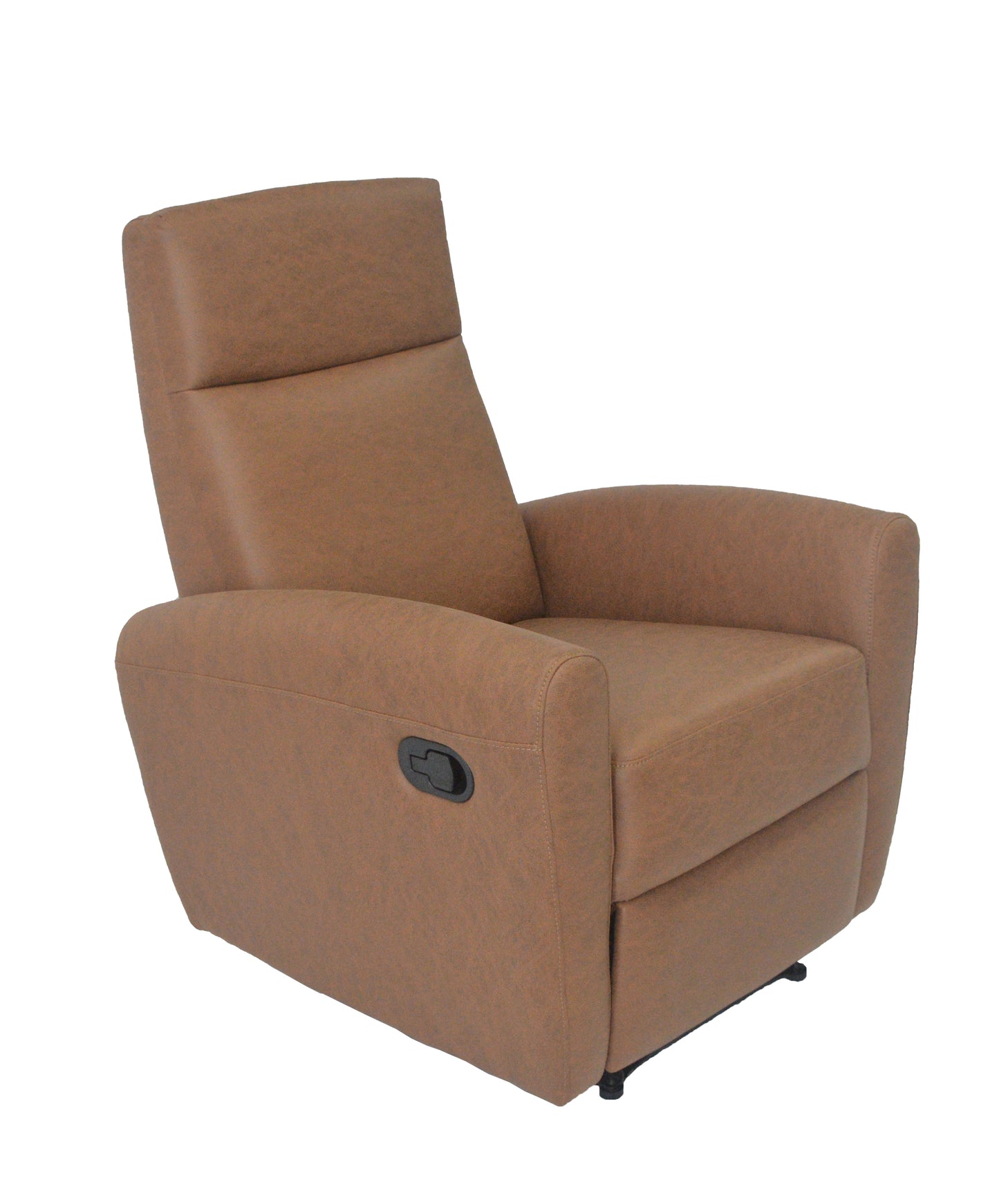 Elegant Antique Brown Single Seat Home Theater Recliner