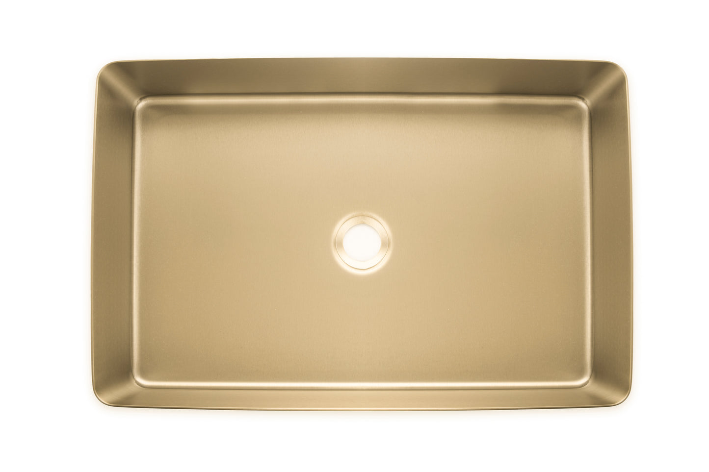 20.66''x13.62'' Stainless Steel Rectangular Vessel Bathroom Sink