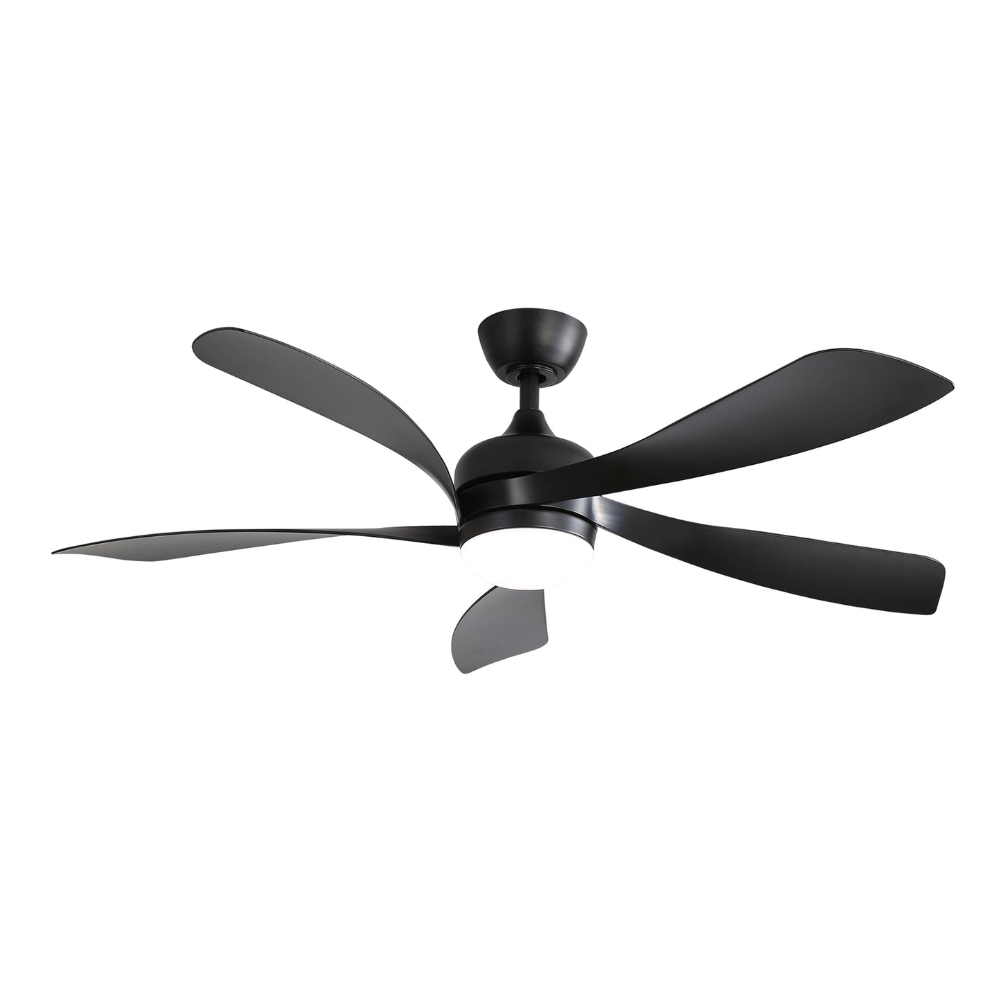 52 Inch Quiet DC Motor Ceiling Fan with LED Lights and Remote Control