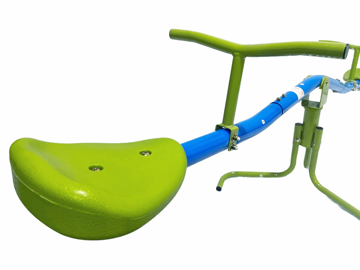 360° Swivel Seesaw for Kids - Green and Blue, Age 3+