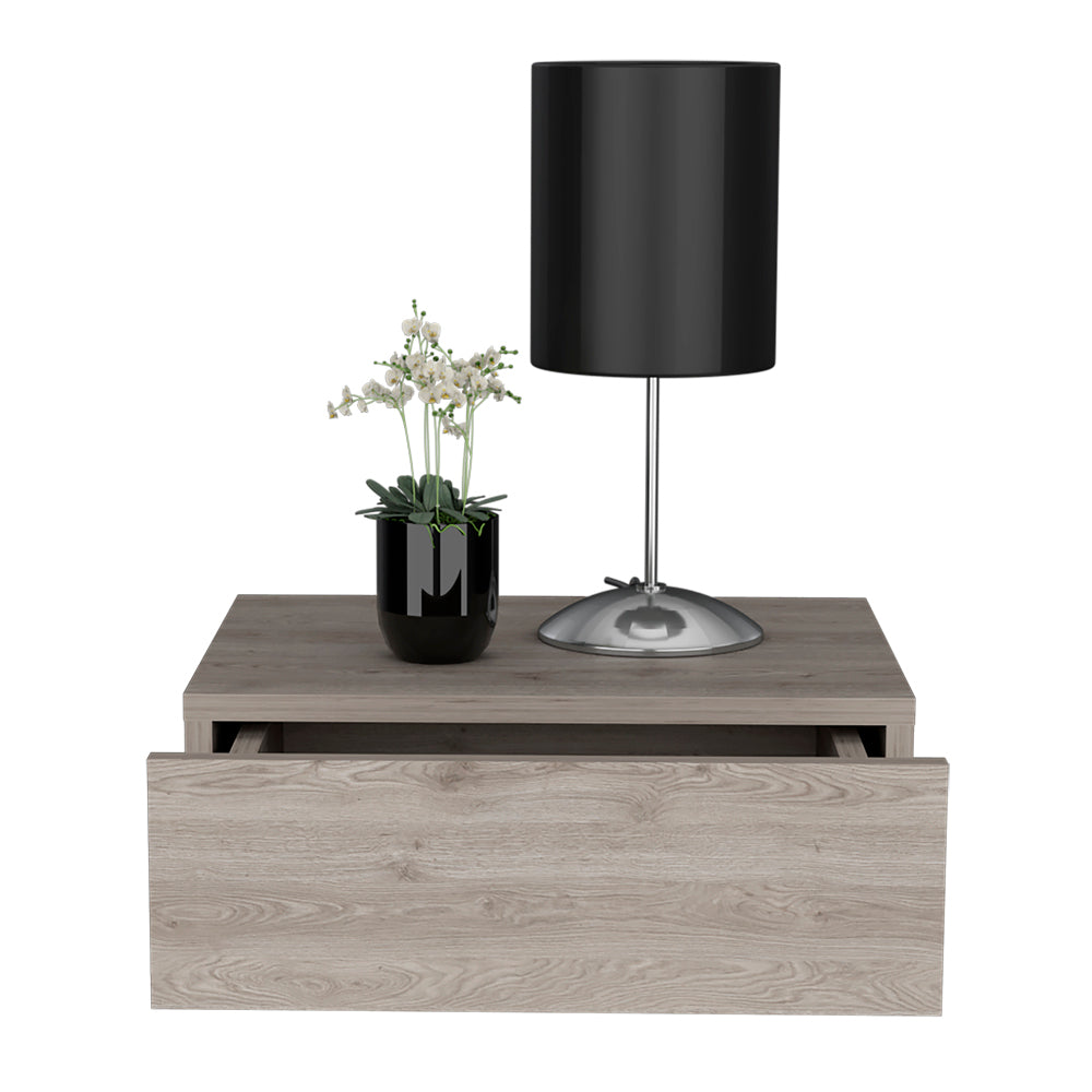 Nightstand Isola, Bedroom, Light Gray