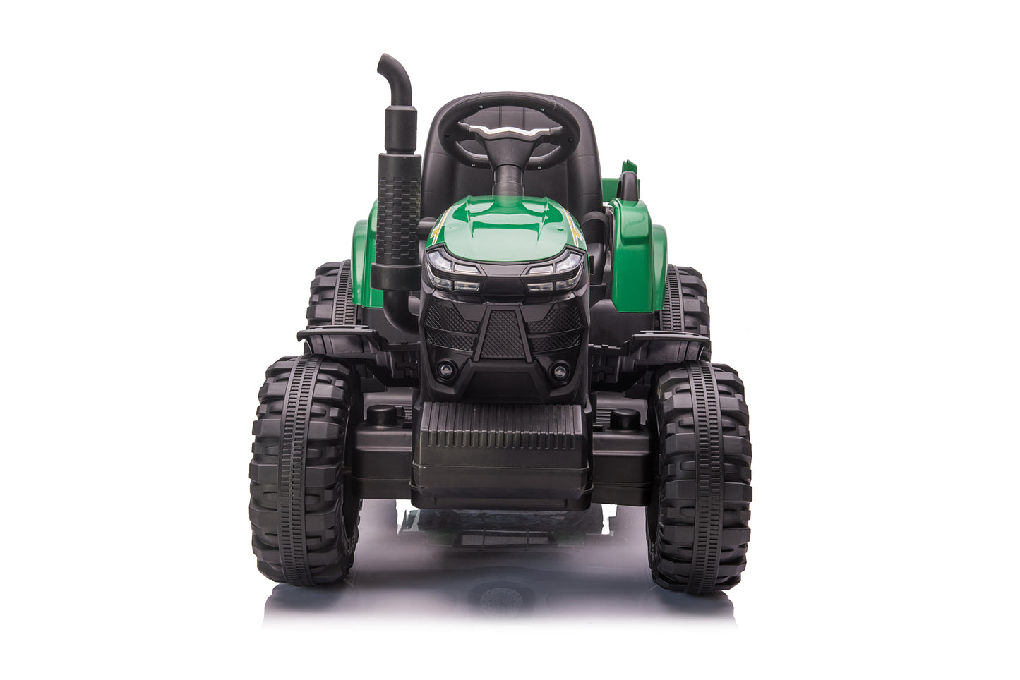 Electric 24V Tractor with Key Start, High and Low Speed, USB, MP3, and Realistic Sound