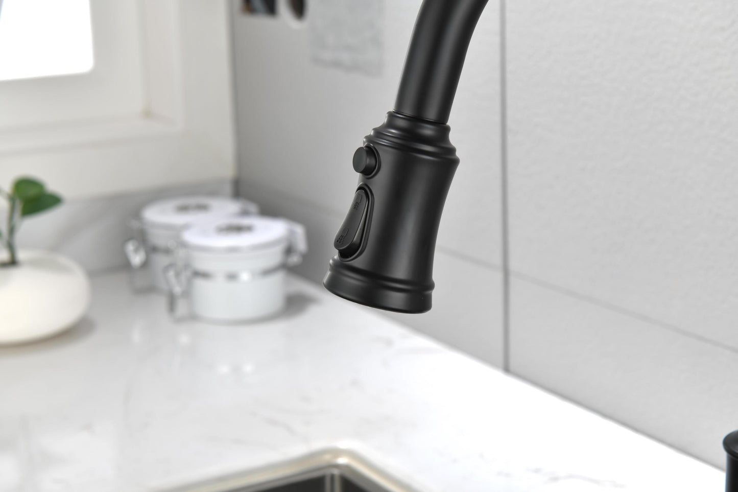 Touch Kitchen Faucet with Pull Down Sprayer