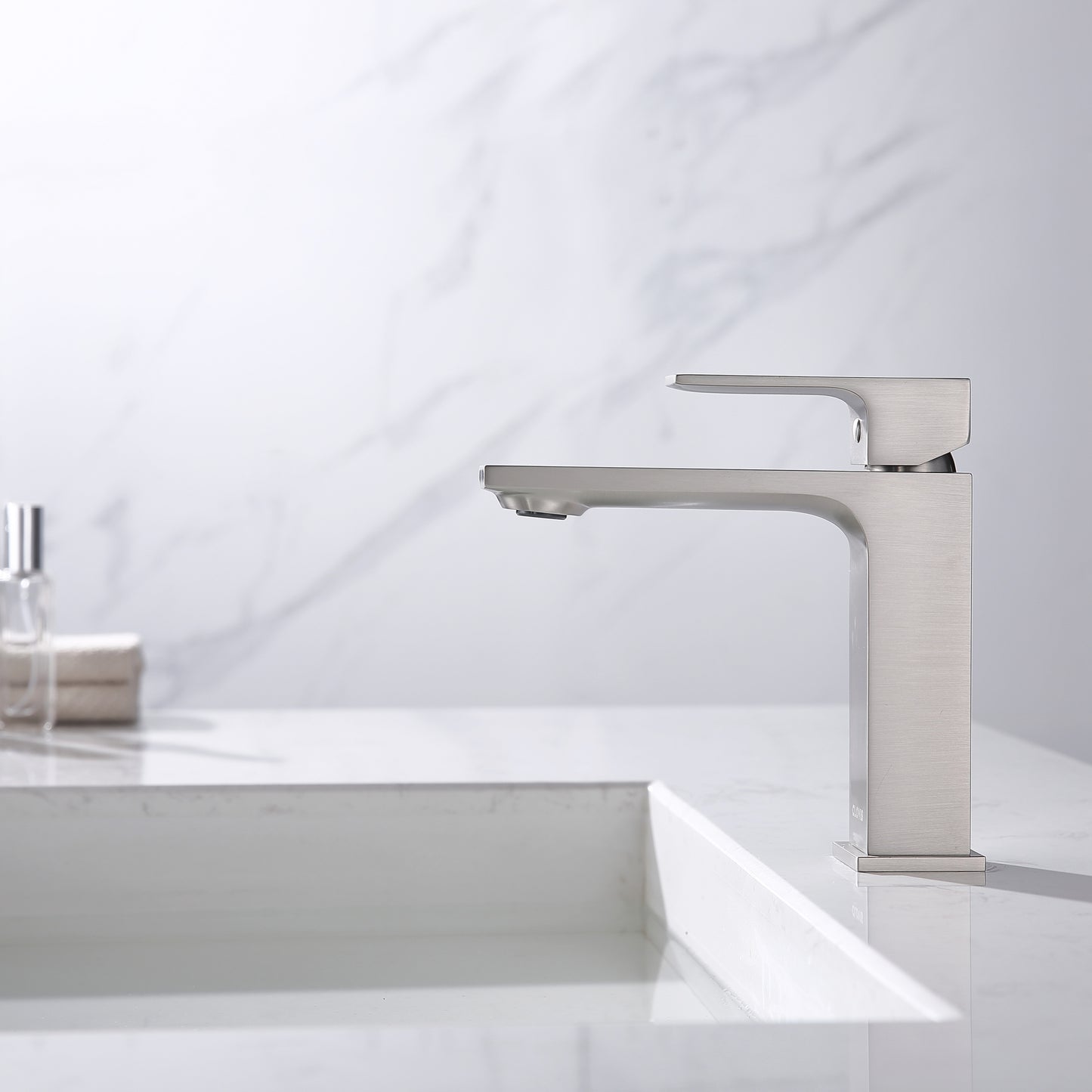 Elevate Your Bathroom with the Brushed Nickel Single Handle Lavatory Faucet