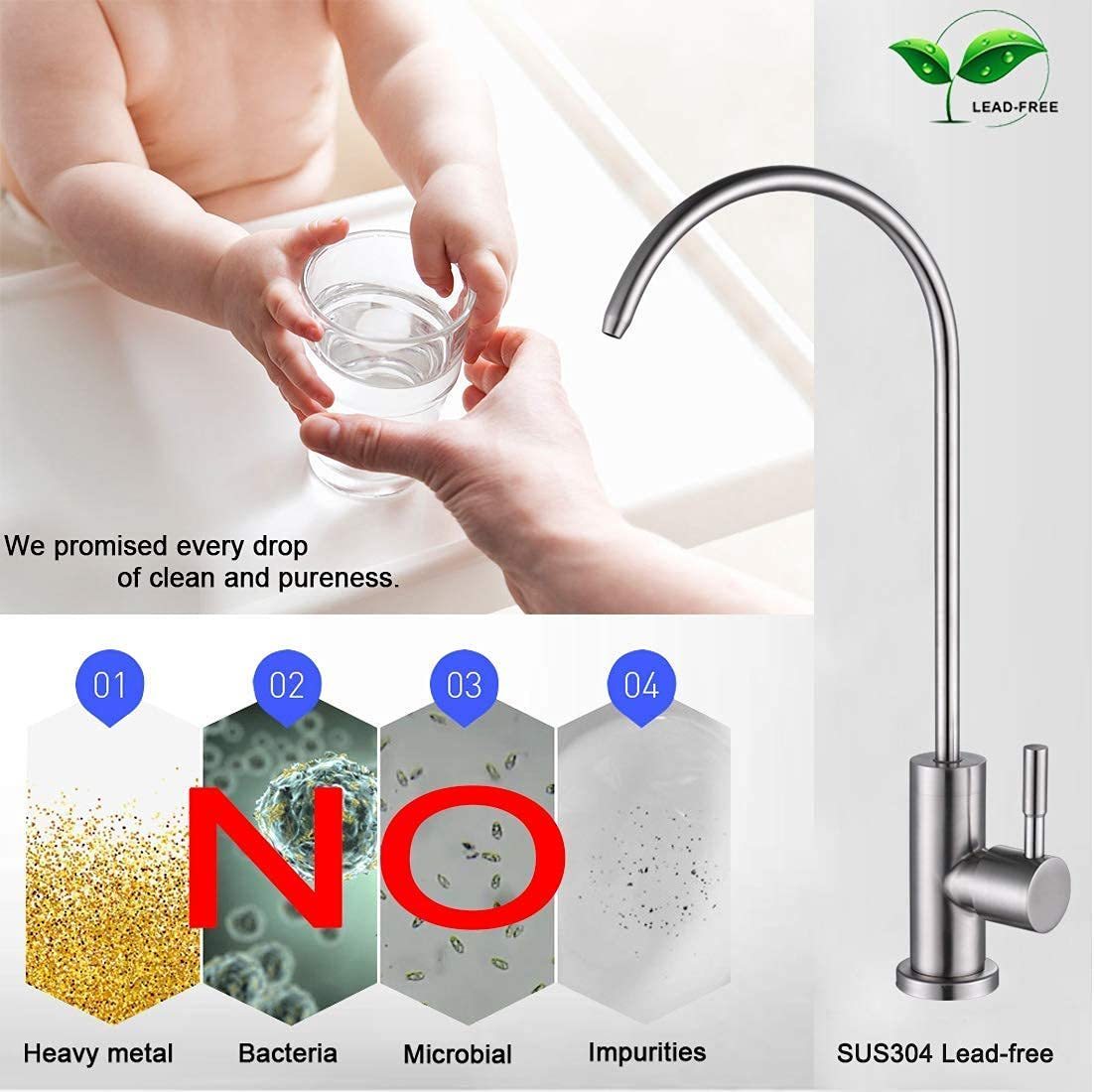 Kitchen Water Filter Faucet, Drinking Water Faucet