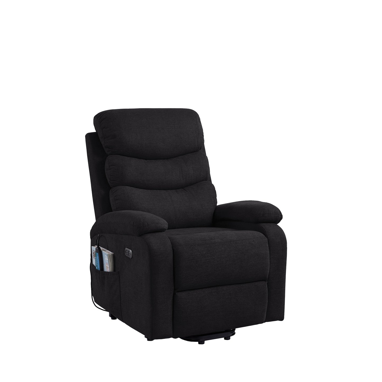 Electric Power Lift Recliner Chair with Massage, Heating, and USB Port