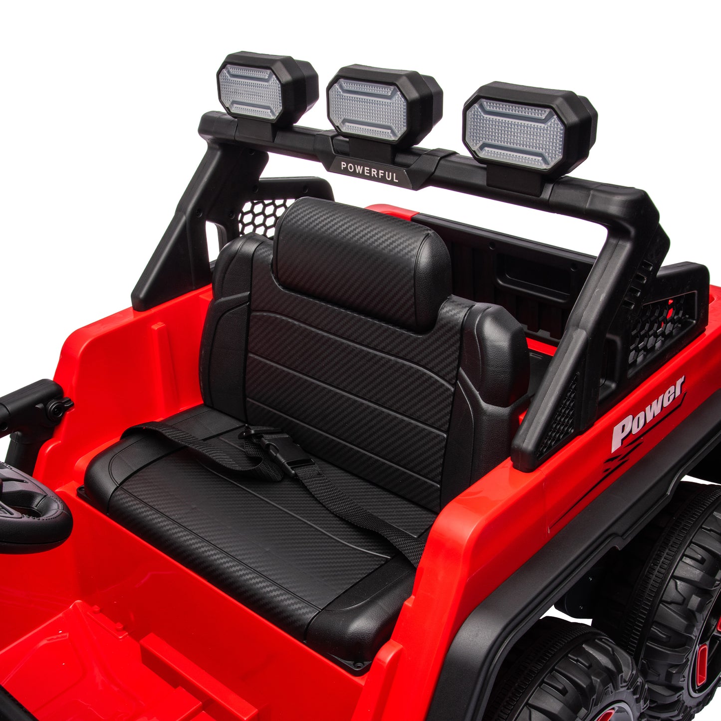 24V Ride On Large Pickup Truck Car for Kids with Remote Control and Bluetooth Music