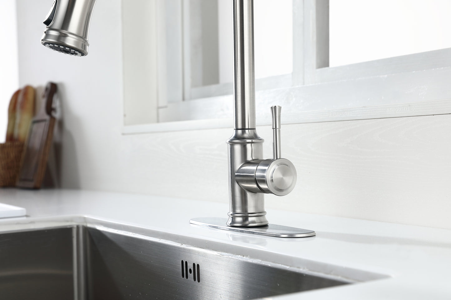 Touch Kitchen Faucet with Pull Down Sprayer