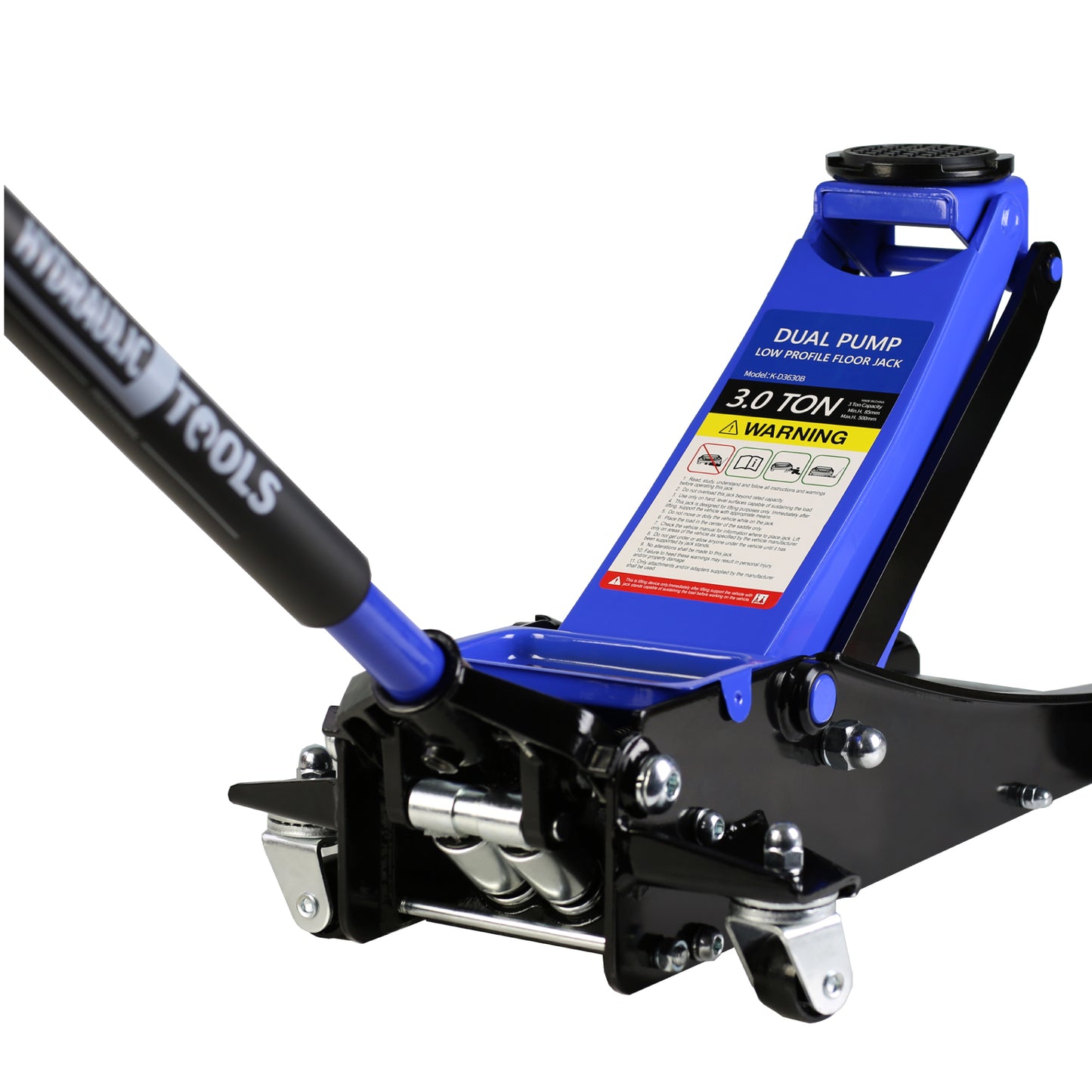 Ultra-Low Hydraulic Car Jack with Dual Piston Quick Lift Pump