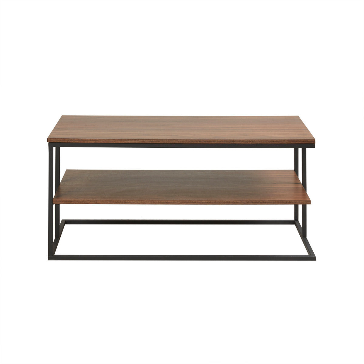 Monarch Rectangle Coffee Table with Metal Frame