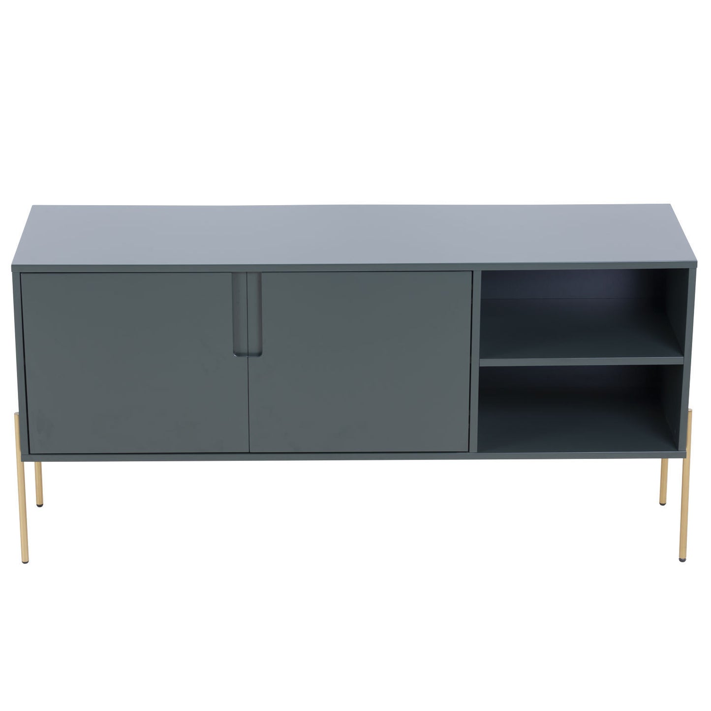 Versatile Mid Century Storage Console for Living Room or Kitchen