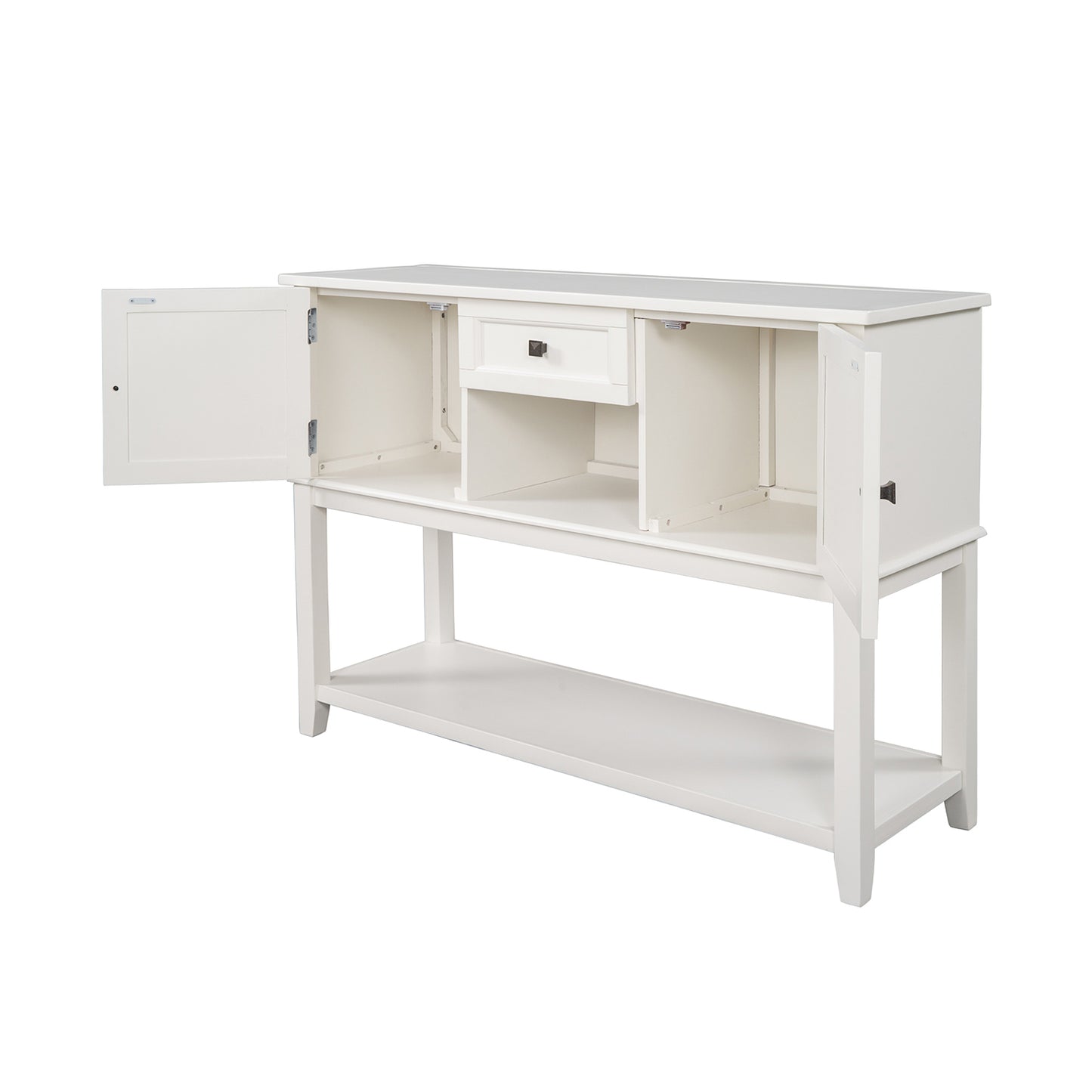 Lelex 45Console Table with Drawers - Elegant Solid Wood Furniture from the USA