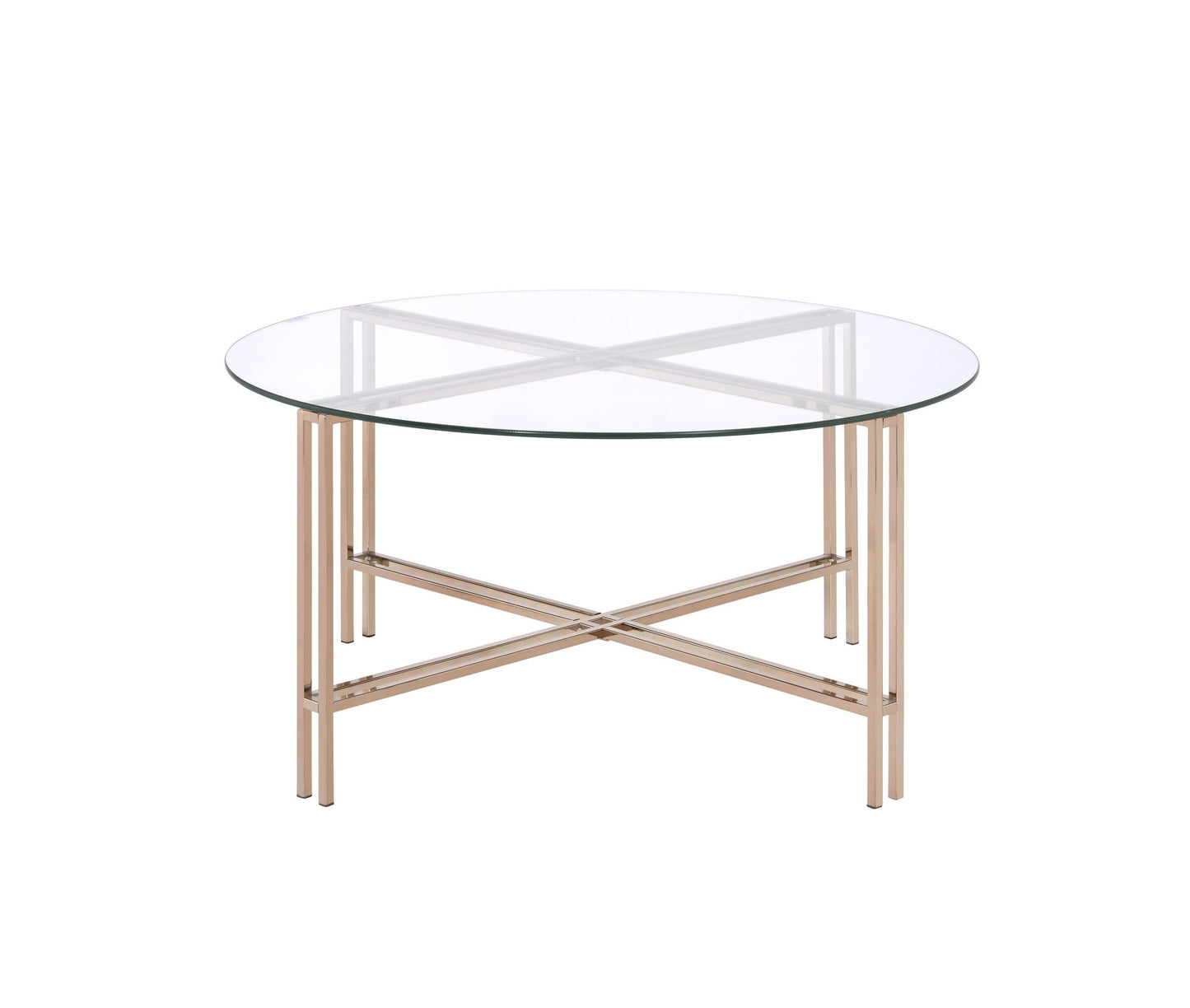 Sophisticated Champagne Veises Coffee Table