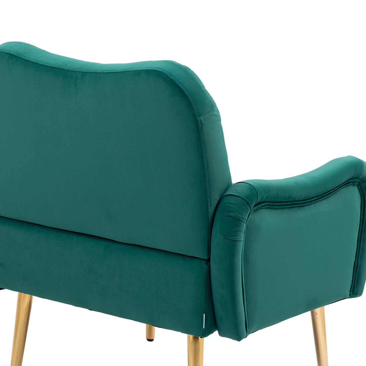 Velvet Chair , Accent  chair/ Living room lesiure chair with metal feet