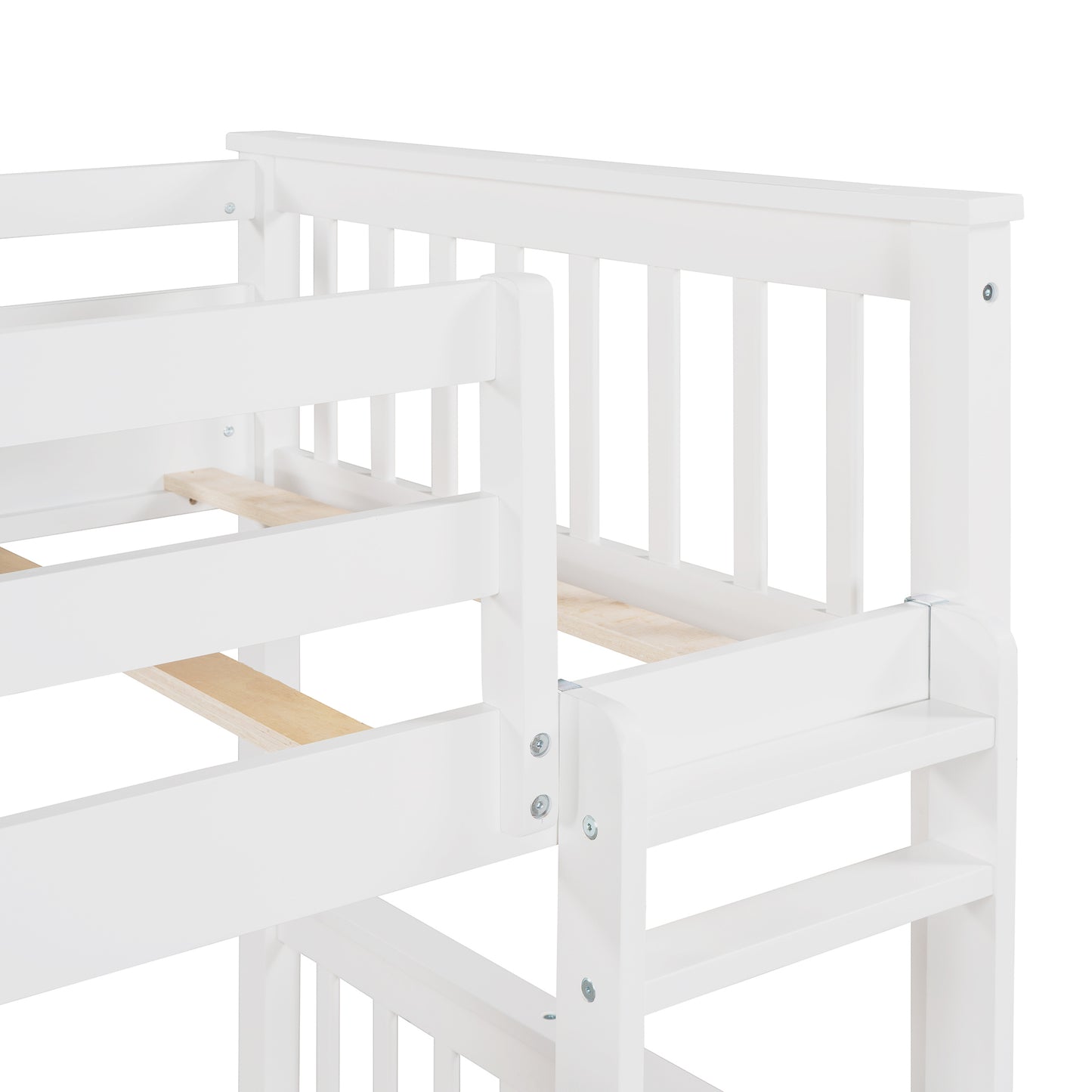 Twin Bunk Bed with Storage Drawers and Versatile Layout