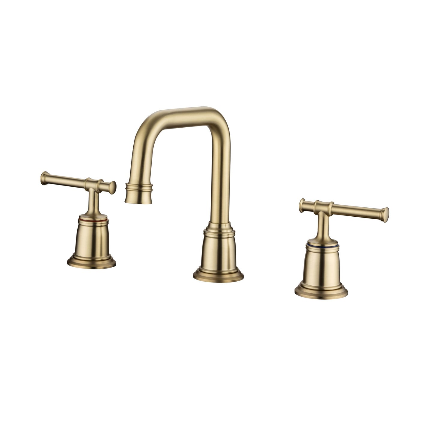 Rainlex 2-Handle High Arc Bathroom Faucet Set With Drain Assembly