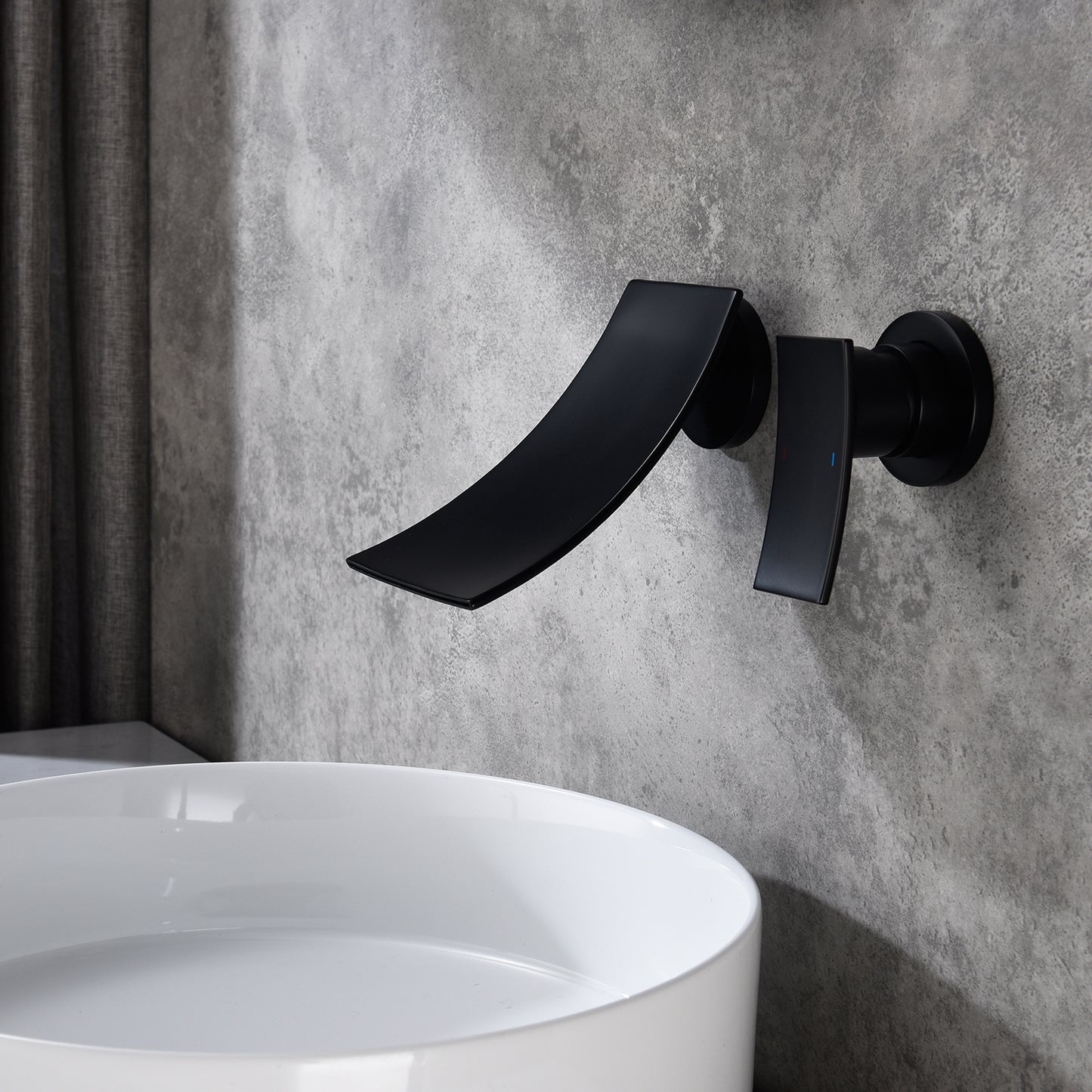 Bathroom Faucet with Wall Mount Design