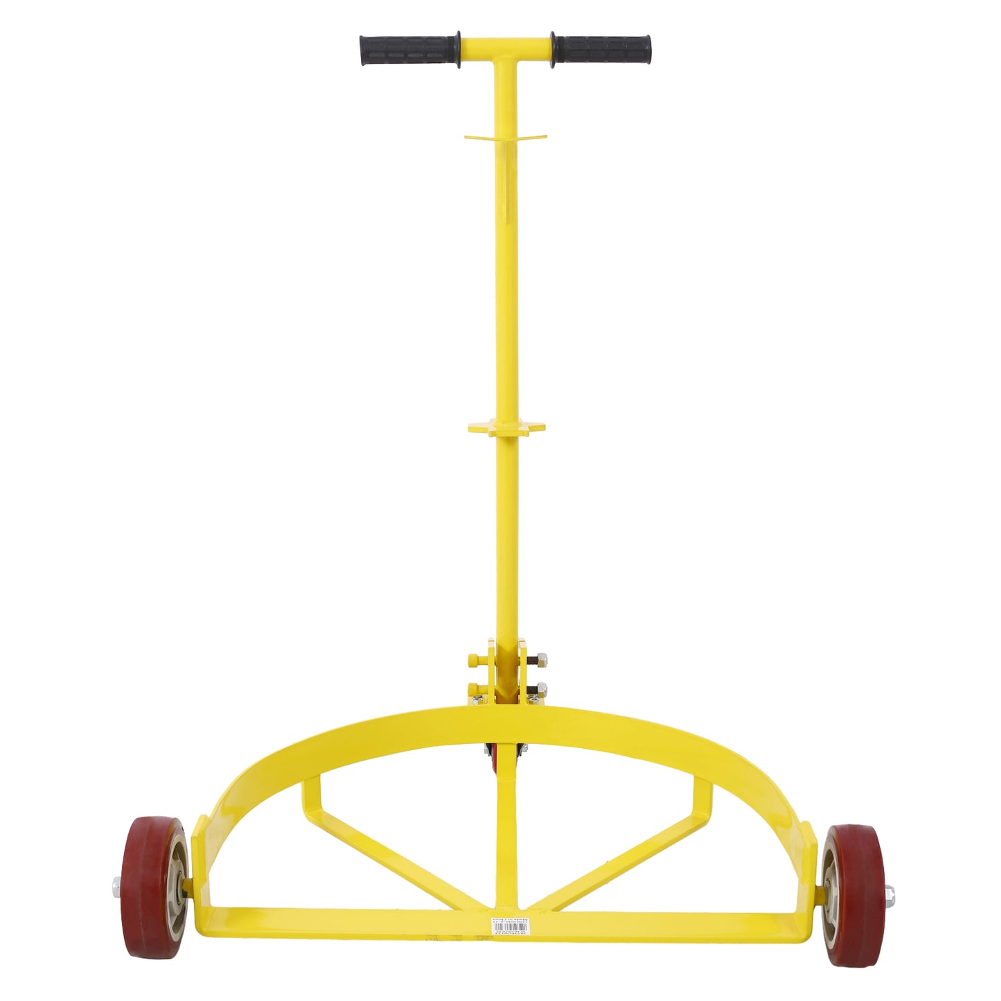 55 Gallon Drum Dolly 1pk - 1200 lb Capacity Oil Barrel Drum Roller Cart - Low Profile Steel Oil Drum Caddy