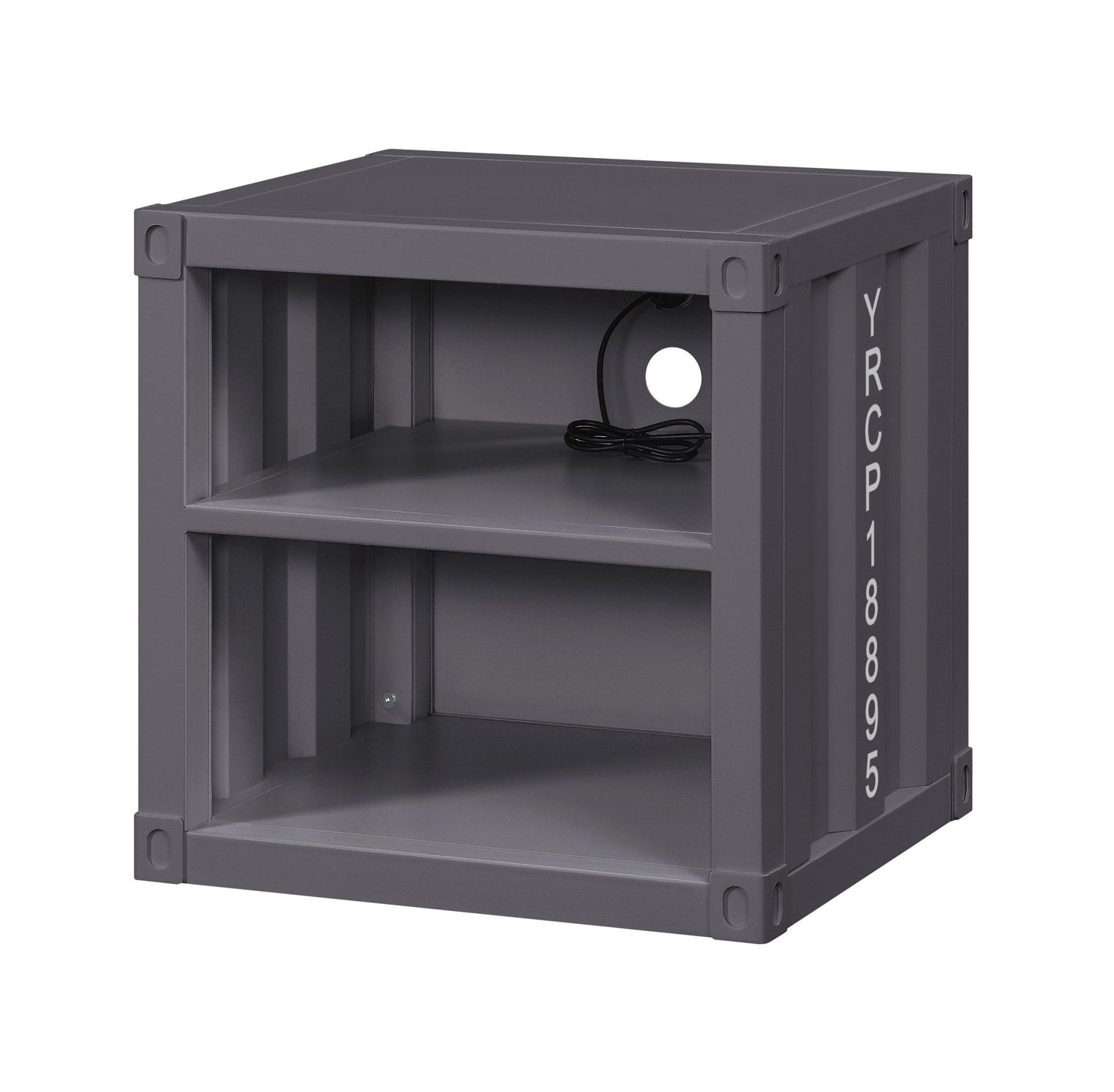 Cargo Nightstand (USB), Gunmetal 35922